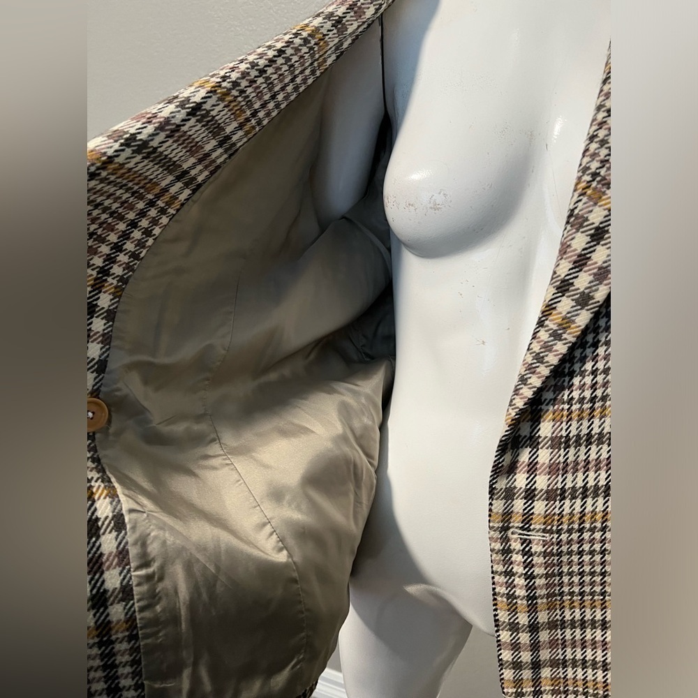 Bogber Plaid Blazer - Picture 8 of 9